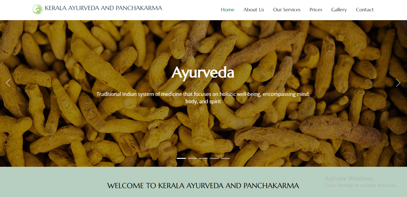 Kerala Ayurveda And Panchakarma